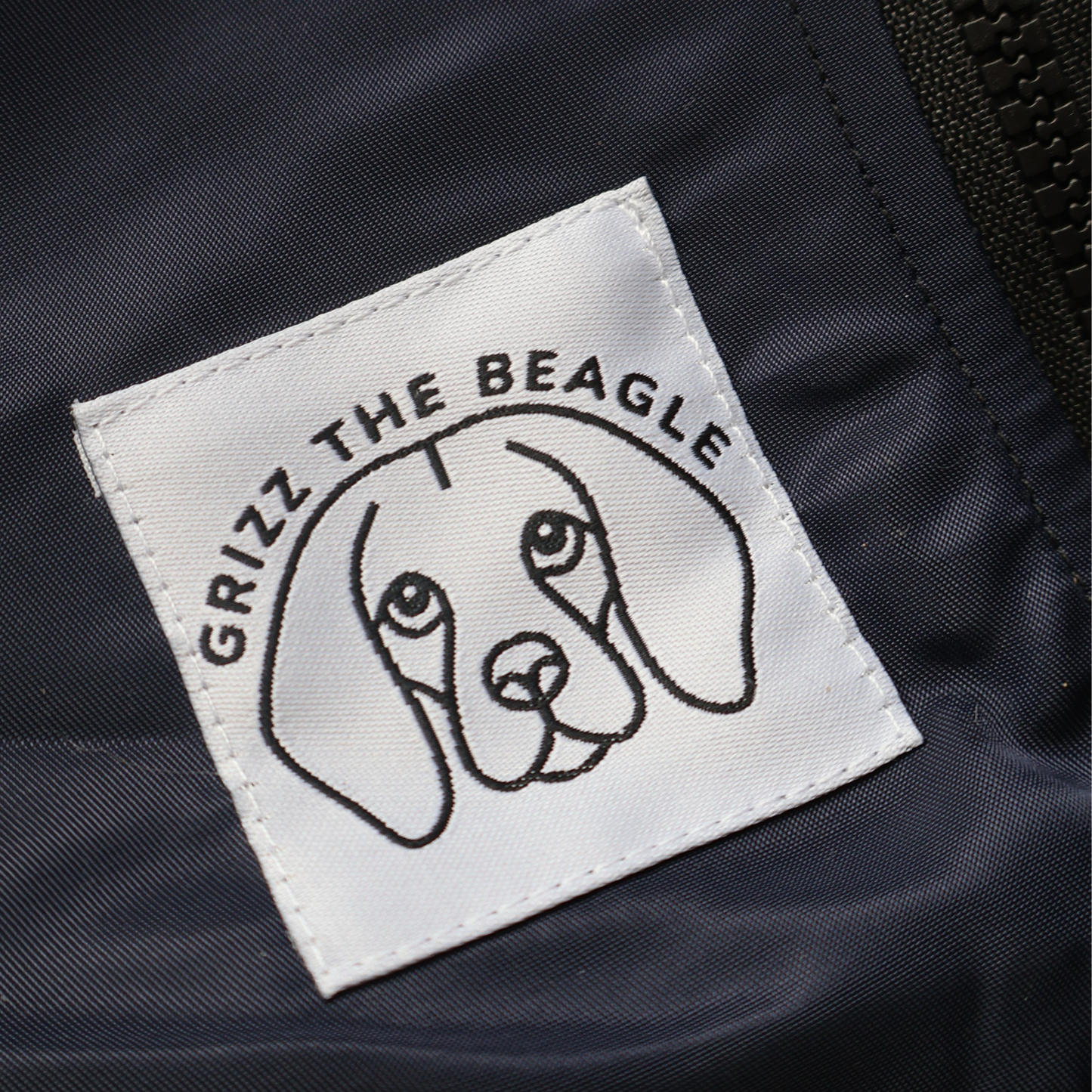 The Beagle Face Zip Up