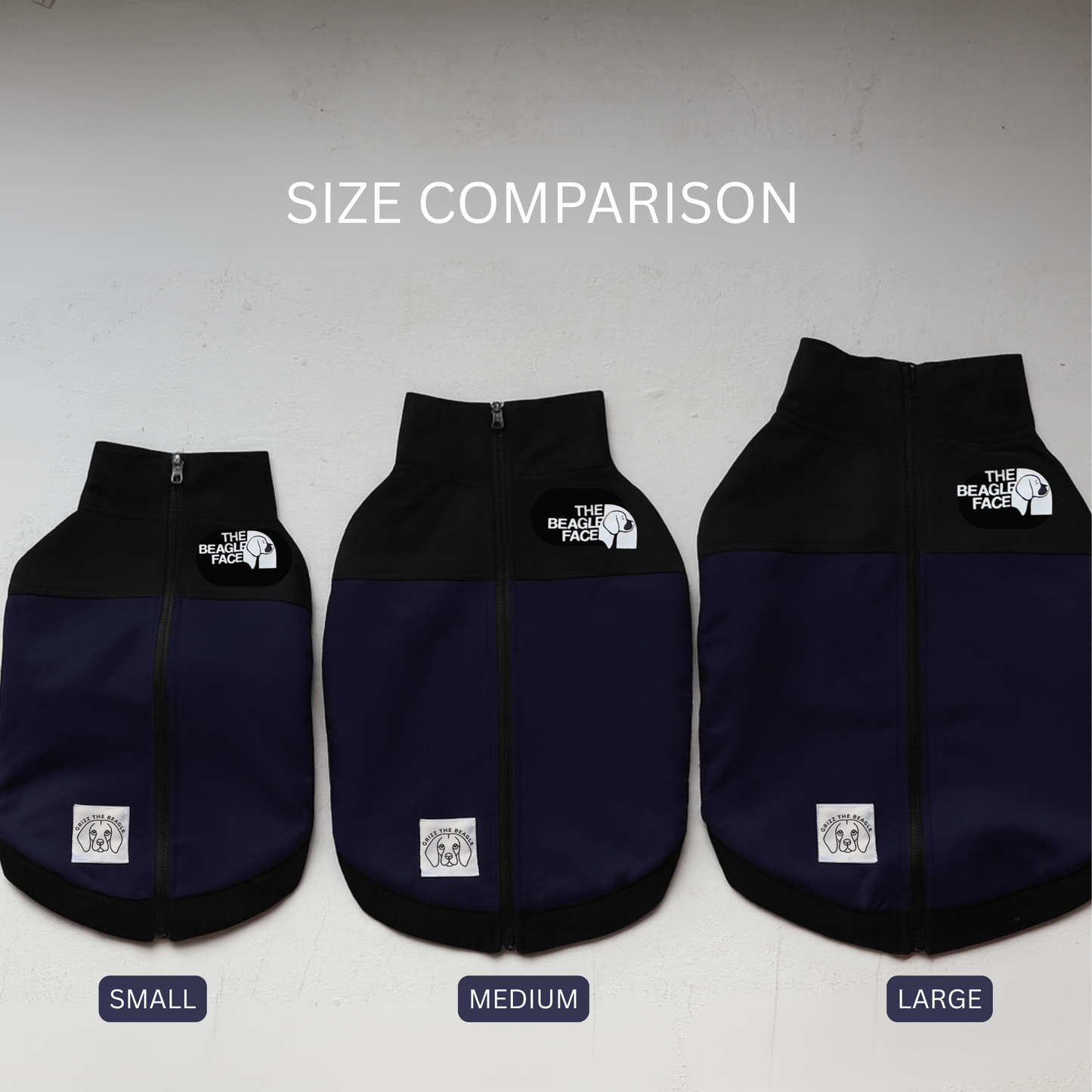 The Beagle Face Zip Up