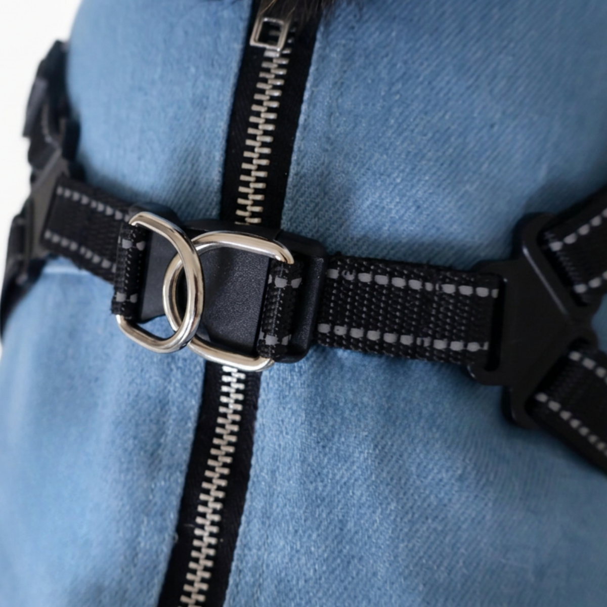The 2 in 1 Harness Denim Jacket